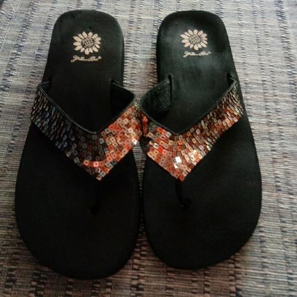 Yellow Box Shoes - Women's Yellow Box Brown Multi Colored Sandles